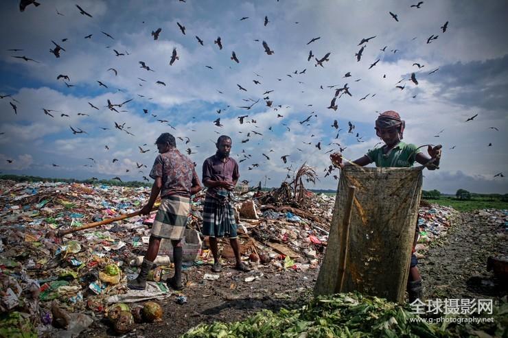 2018全球摄影网百万大奖赛作品选登孟加拉国城市垃圾场的生活